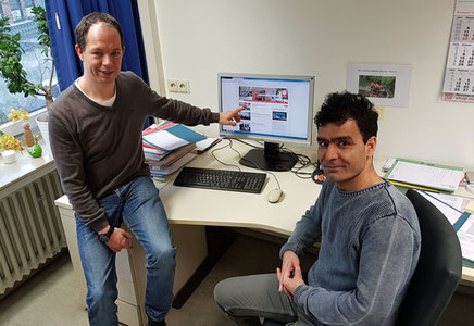 Daniel Kootz und Saeid Fazel Hosseini